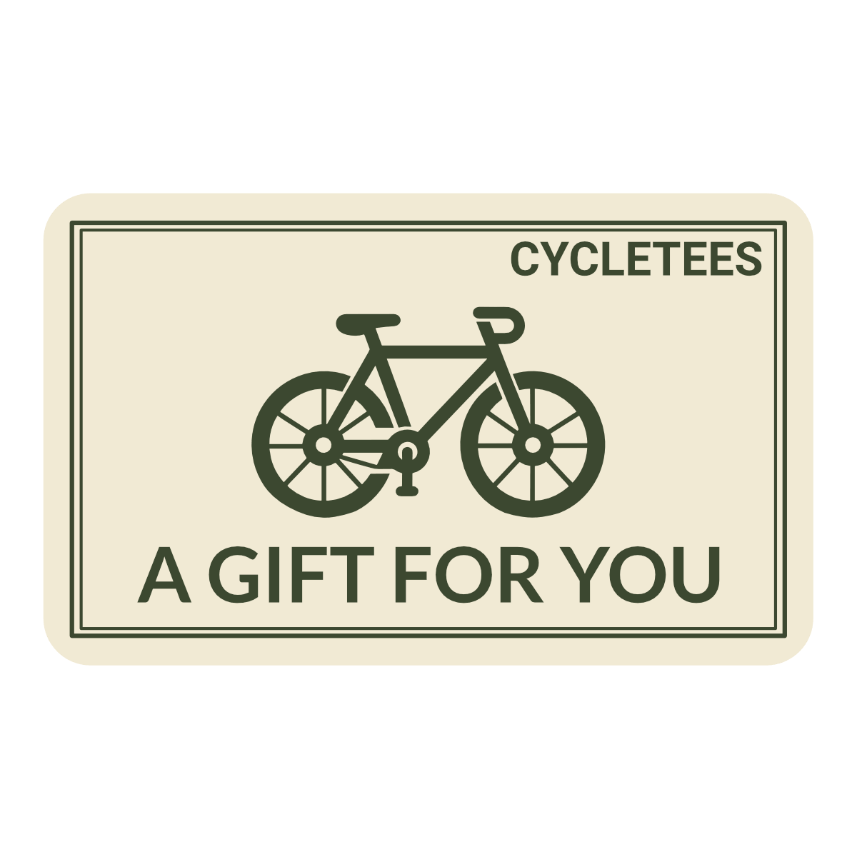 CycleTees e-Gift Card in $50 from CycleTees