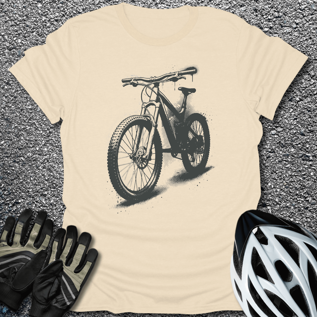 Dirt Therapy T-Shirt in Natural / S from CycleTees