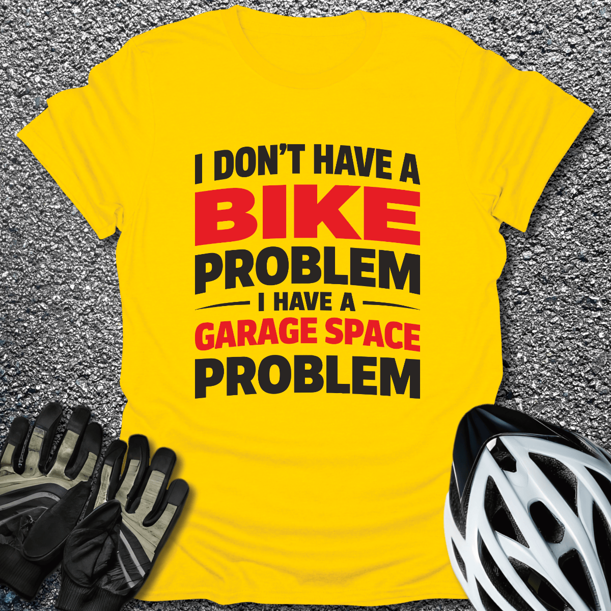 Garage Space T-Shirt in Daisy / S from CycleTees