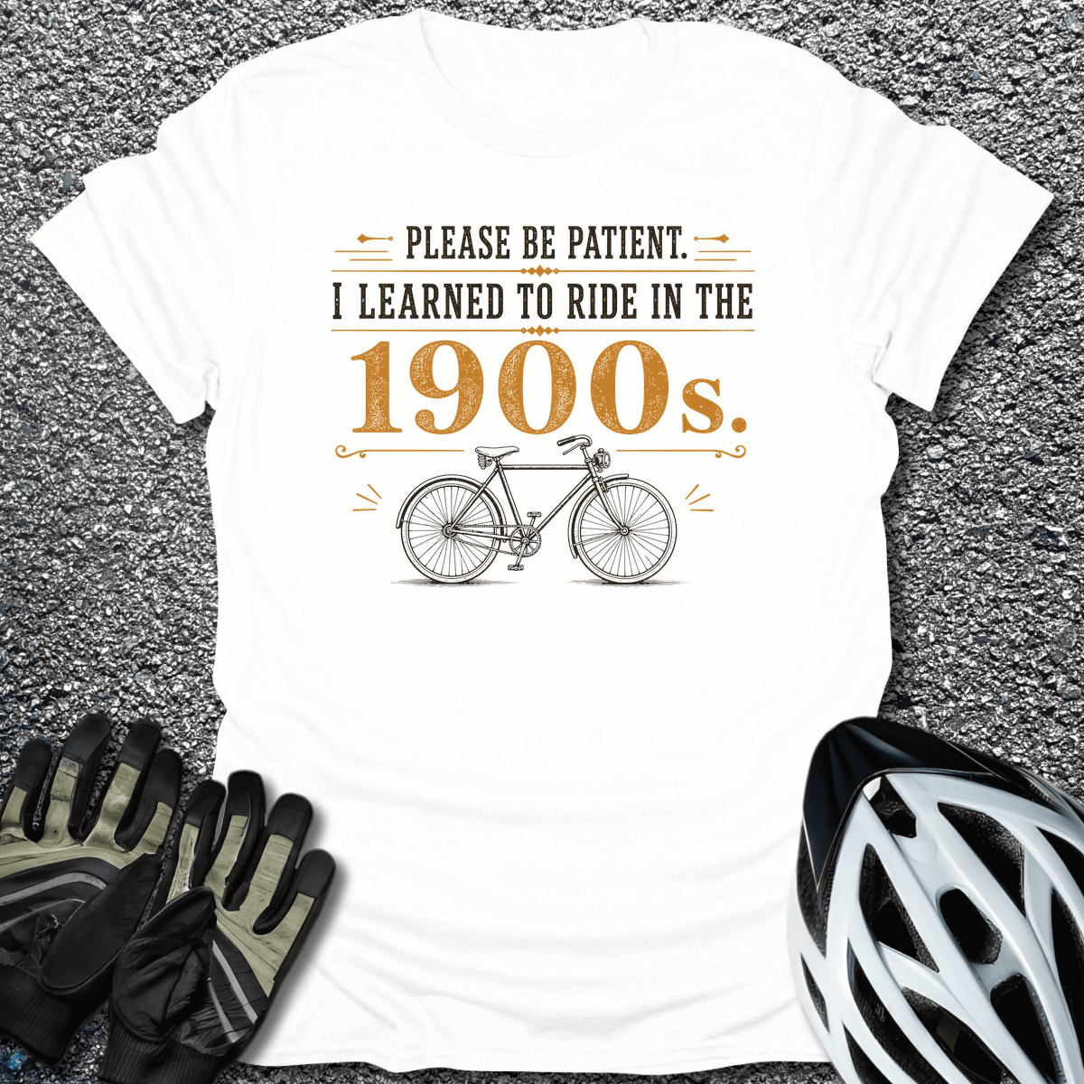 Learned In 1900s T-Shirt in White / S from CycleTees