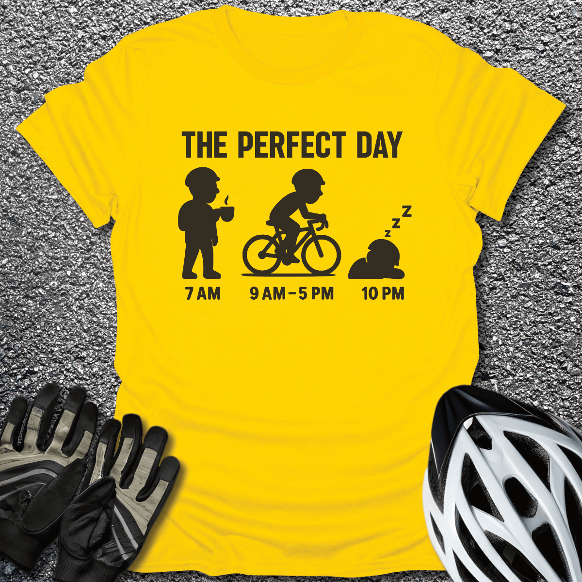 The Perfect Day T-Shirt in Daisy / S from CycleTees