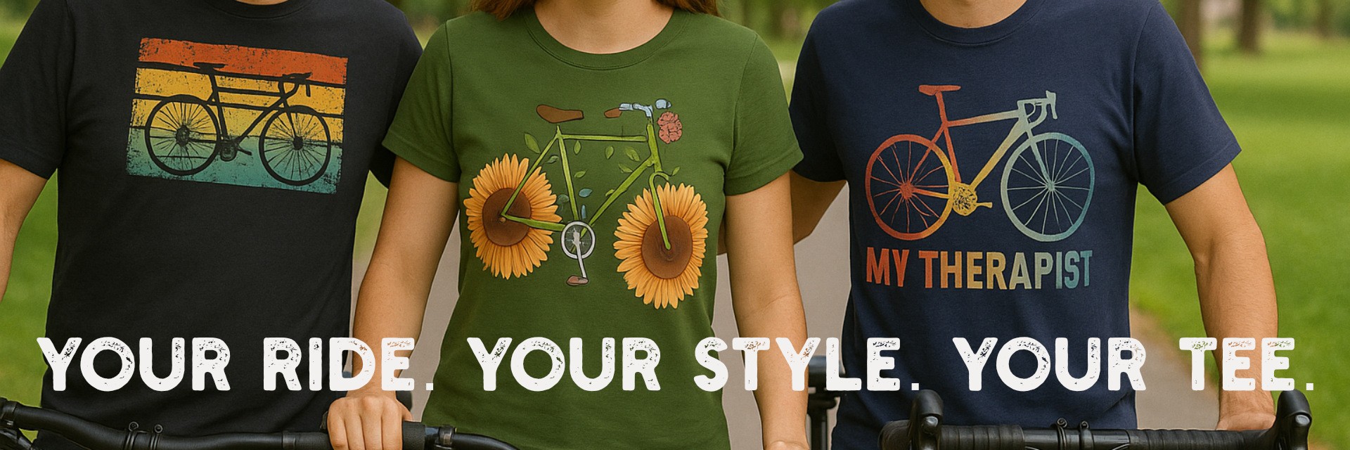 CycleTees Banner Home Page