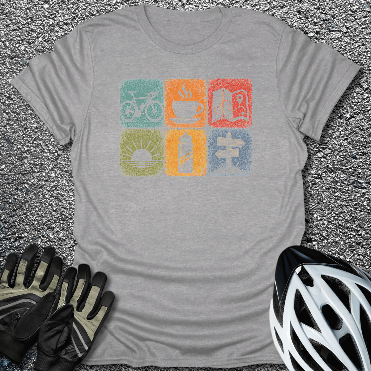 Good Things T-Shirt in Sport Grey / S from CycleTees