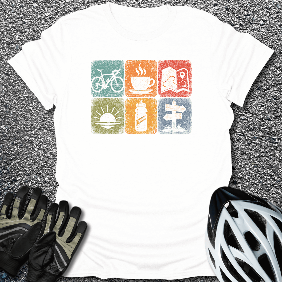 Good Things T-Shirt in White / S from CycleTees