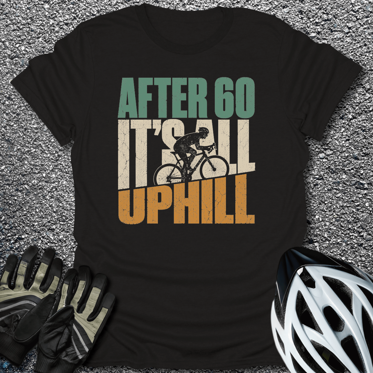 After 60 T-Shirt in Black / S from CycleTees