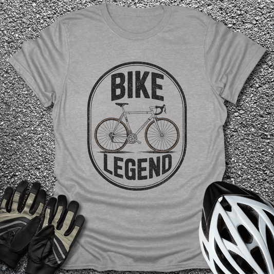 Bike Legend T-Shirt in Sport Grey / S from CycleTees