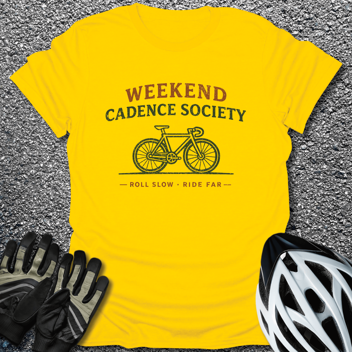 Cadence Society T-Shirt in Daisy / S from CycleTees