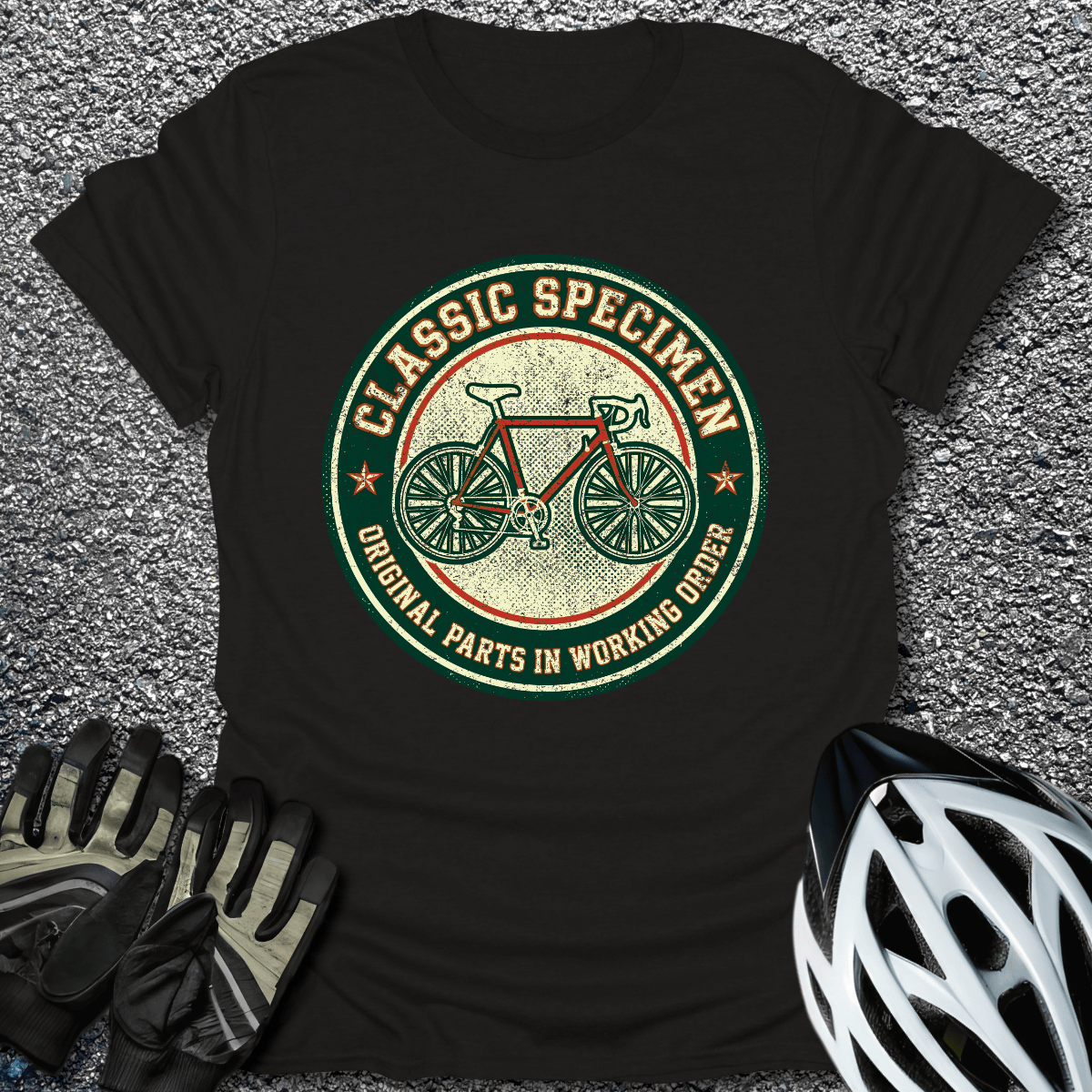 Classic Specimen T-Shirt in Black / S from CycleTees