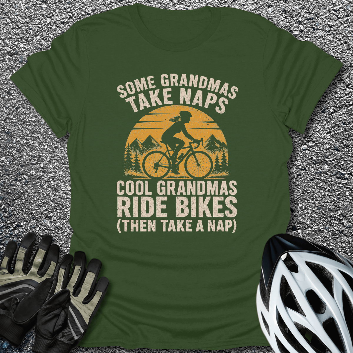 Cool Grandmas T-Shirt in from CycleTees