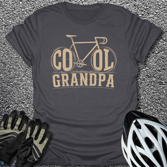 Cool Grandpa T-Shirt in Dark Heather / S from CycleTees
