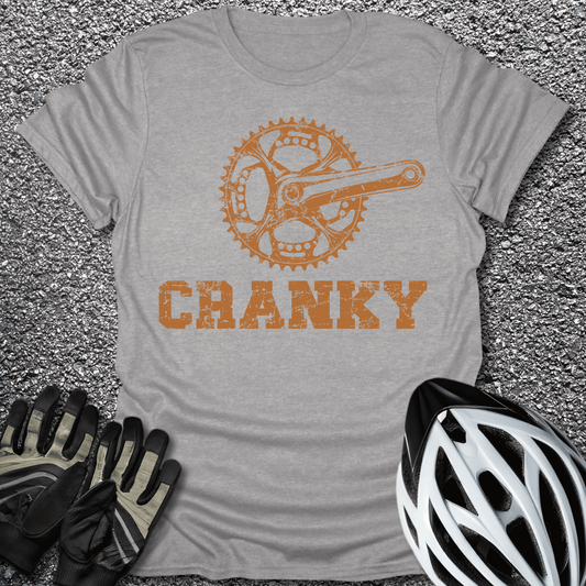 Cranky T-Shirt in Sport Grey / S from CycleTees