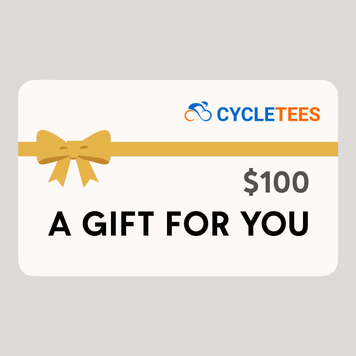 CycleTees e-Gift Card in $100 from CycleTees