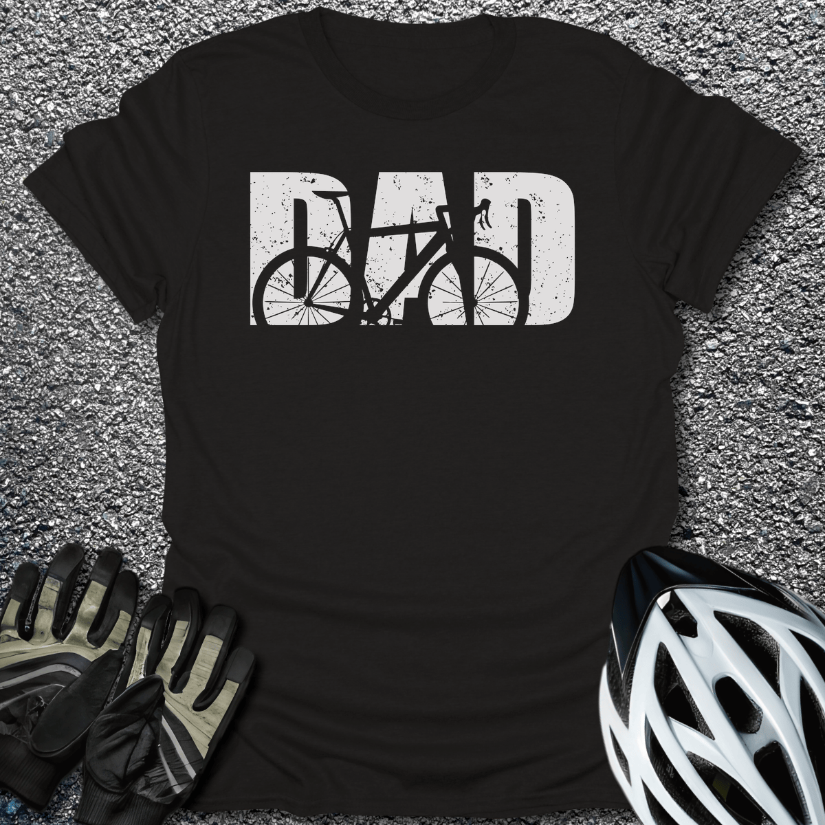 Dad T-Shirt in Black / S from CycleTees
