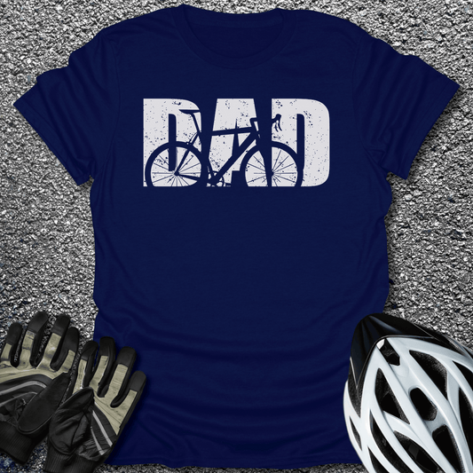 Dad T-Shirt in Navy / S from CycleTees