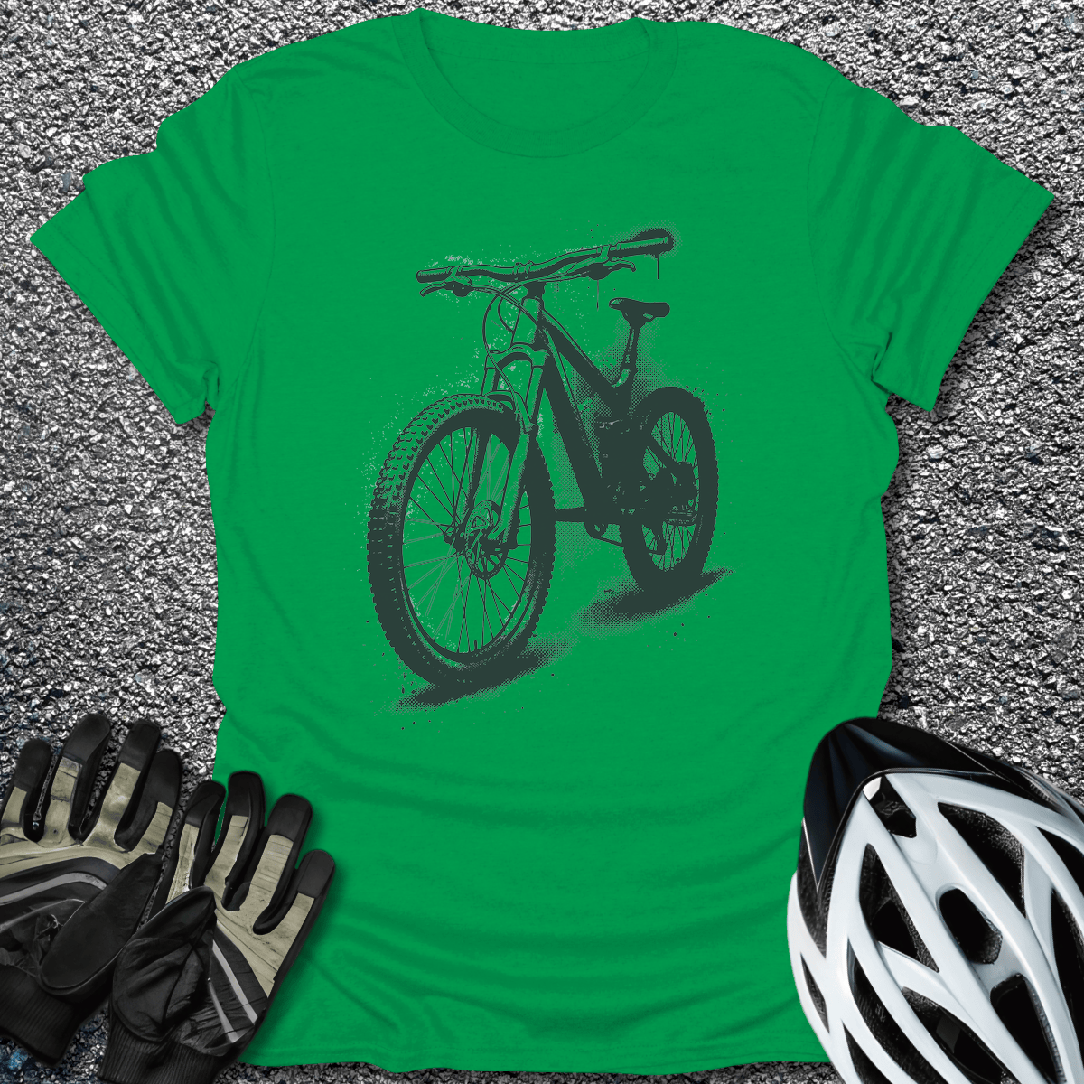 Dirt Therapy T-Shirt in Irish Green / S from CycleTees