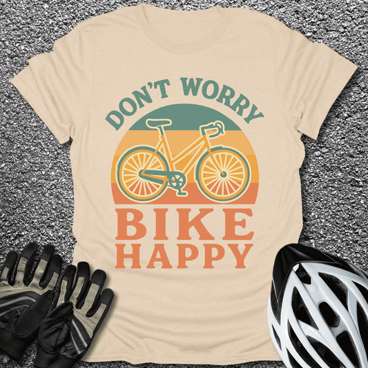 Don't Worry T-Shirt in Sand / S from CycleTees
