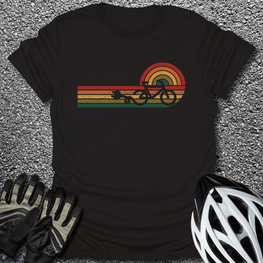 E-Bike Vibes T-Shirt in Black / S from CycleTees