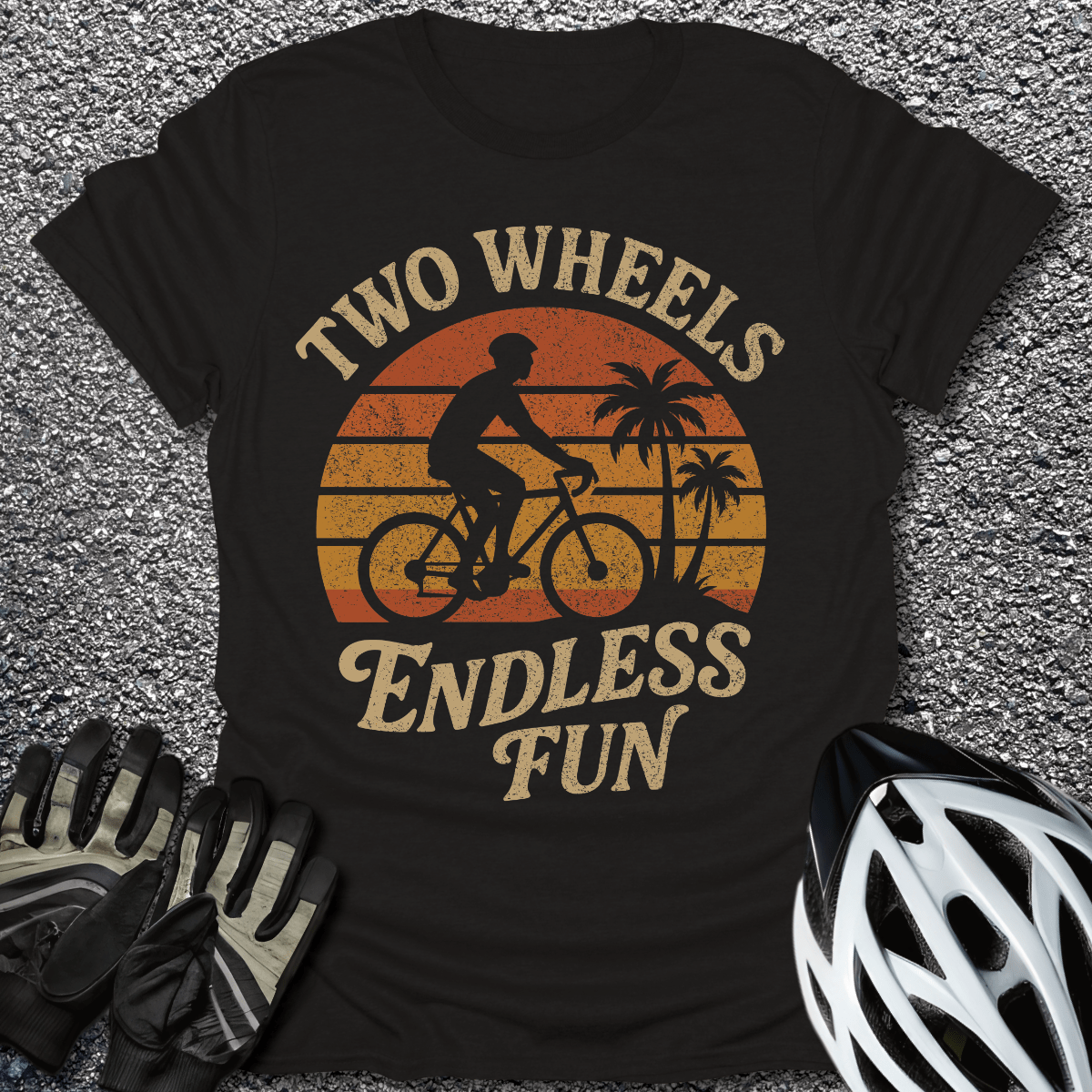 Endless Fun T-Shirt in Black / S from CycleTees