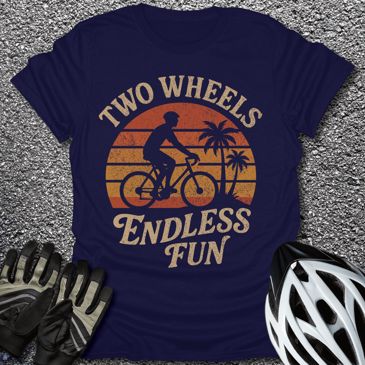 Endless Fun T-Shirt in Navy / S from CycleTees