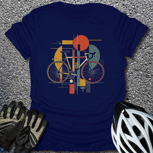 Fixed Geometry T-Shirt in Navy / S from CycleTees