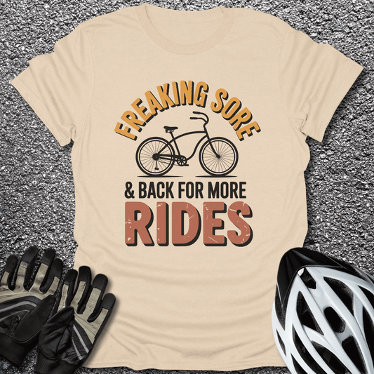 Freaking Sore T-Shirt in Sand / S from CycleTees