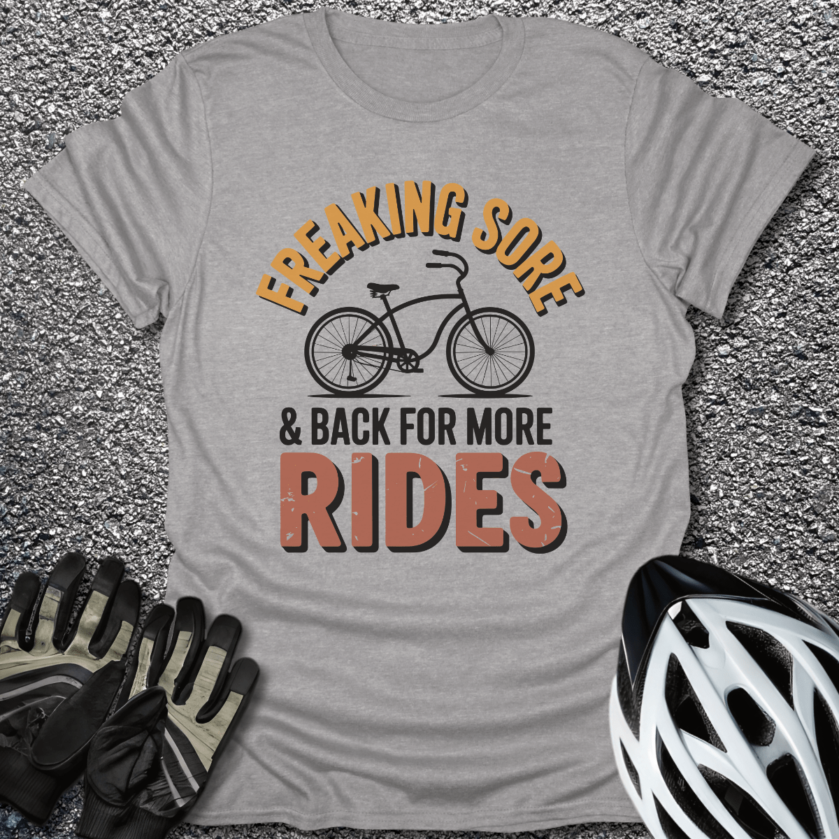Freaking Sore T-Shirt in Sport Grey / S from CycleTees