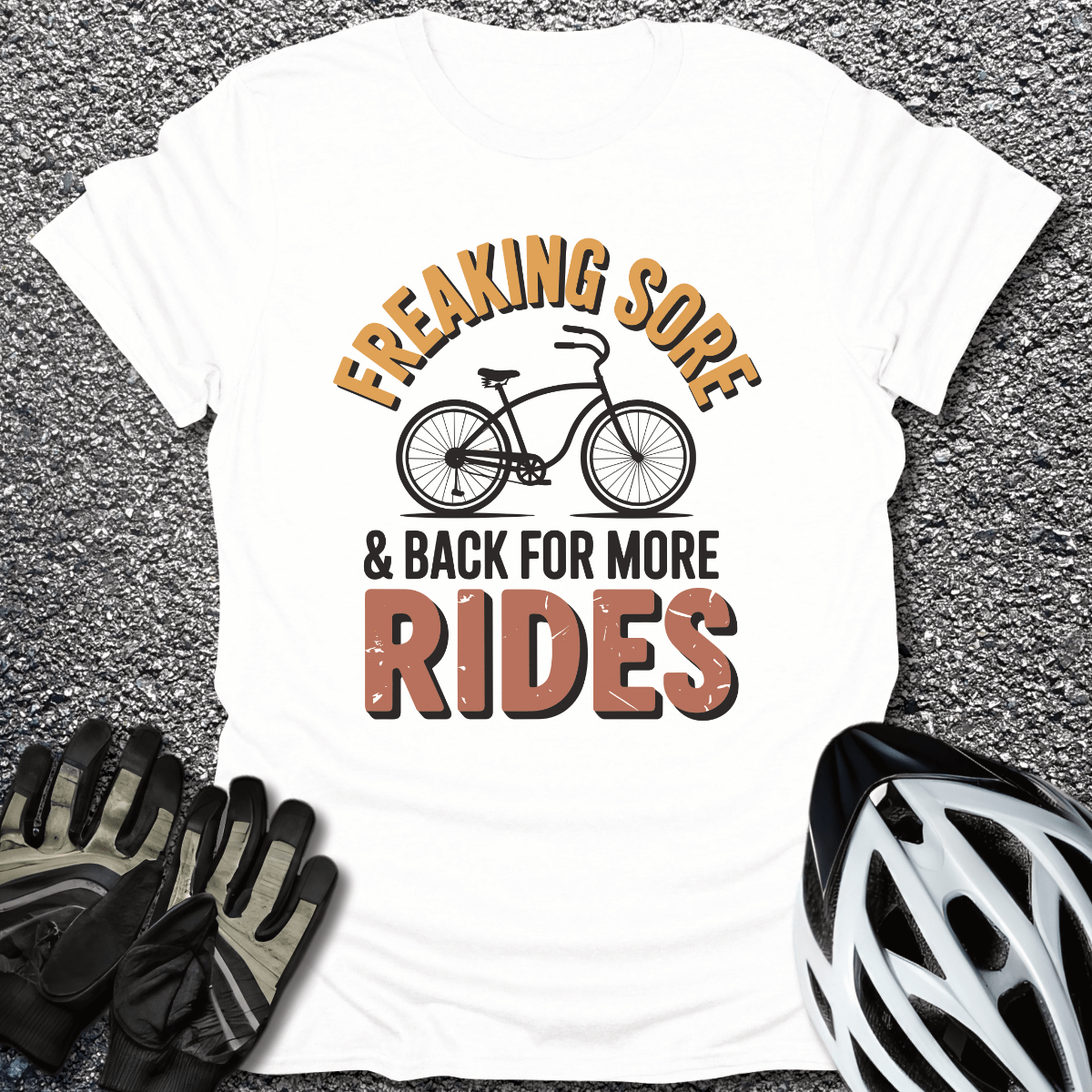 Freaking Sore T-Shirt in White / S from CycleTees