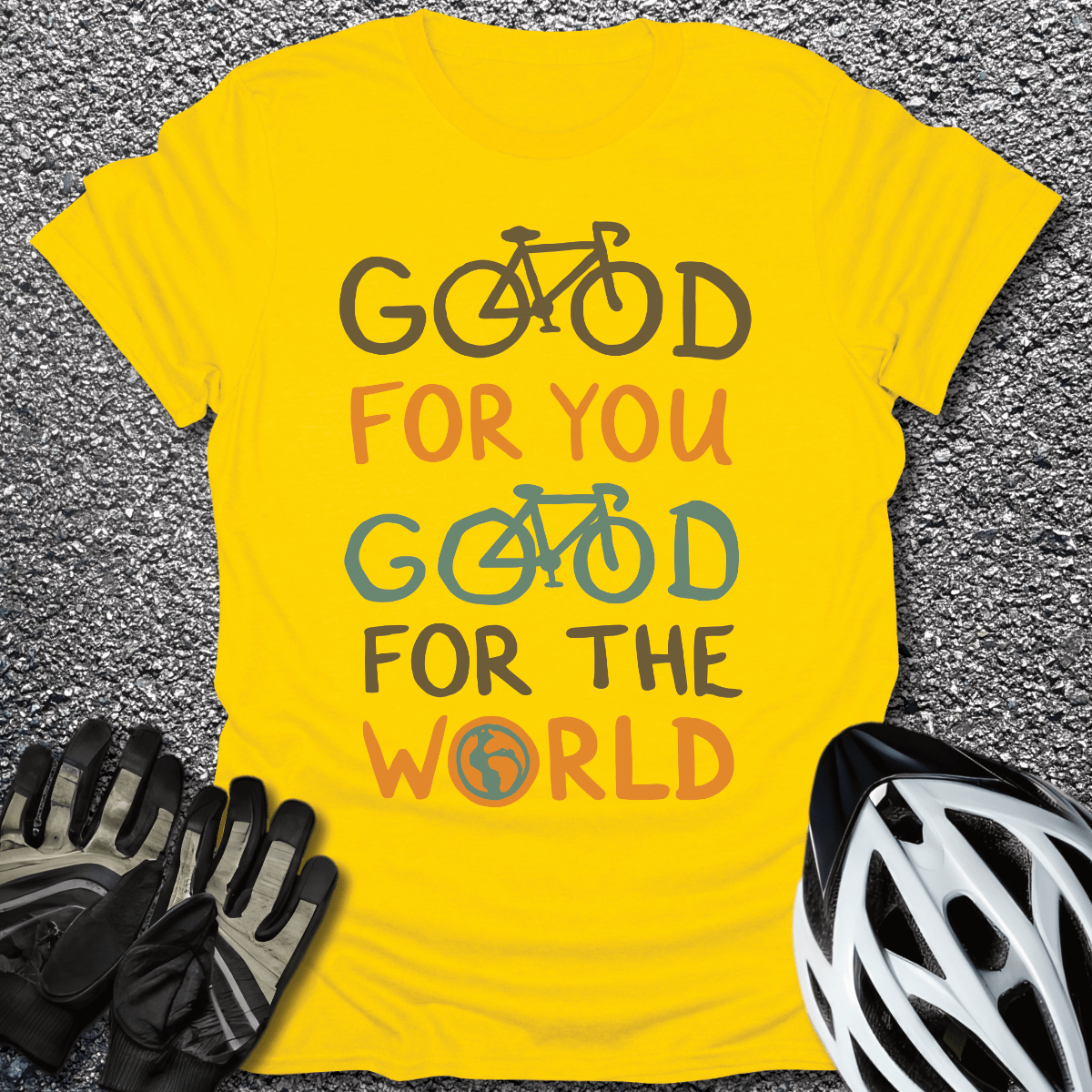 Good for the World T-Shirt in Daisy / S from CycleTees