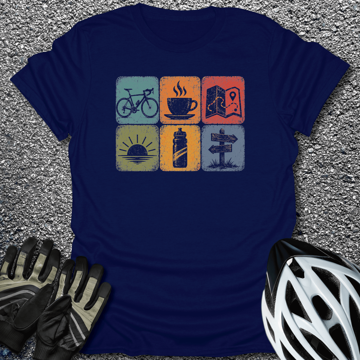 Good Things T-Shirt in Navy / S from CycleTees