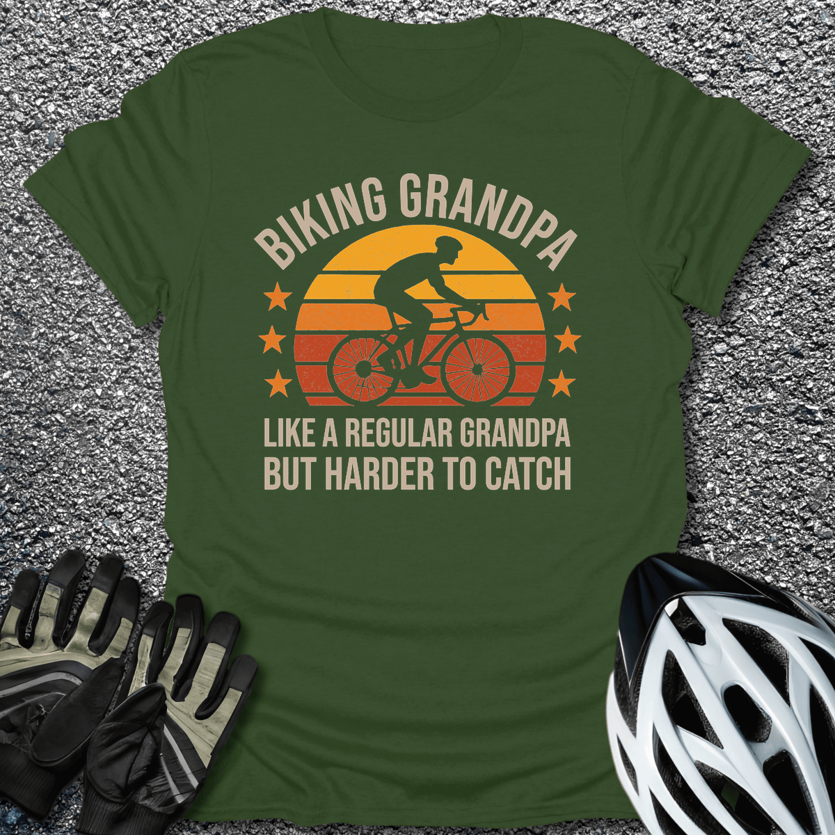 Harder To Catch T-Shirt in from CycleTees