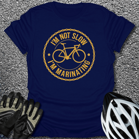 I'm Marinating T-Shirt in Navy / S from CycleTees