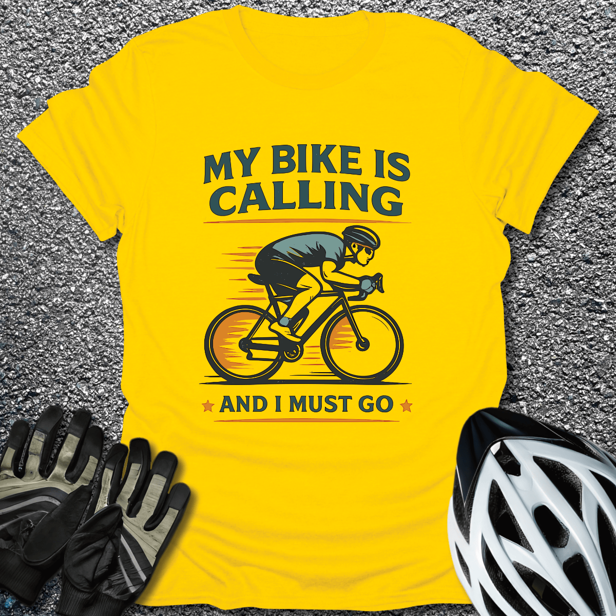 I Must Go T-Shirt in Daisy / S from CycleTees