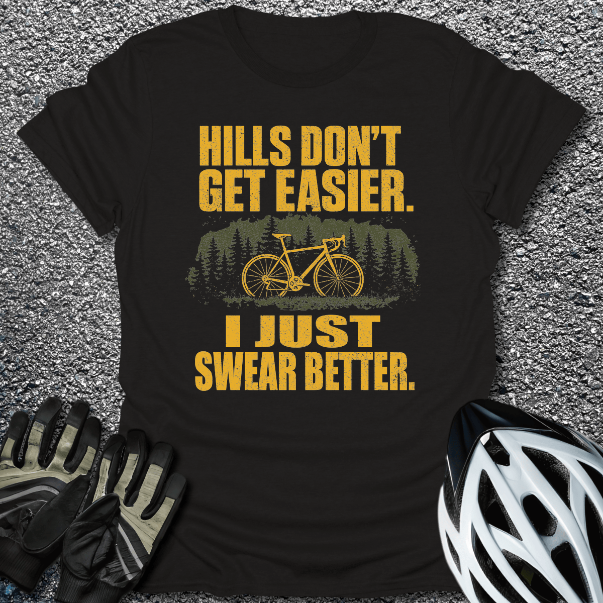 I Swear Better T-Shirt in Black / S from CycleTees