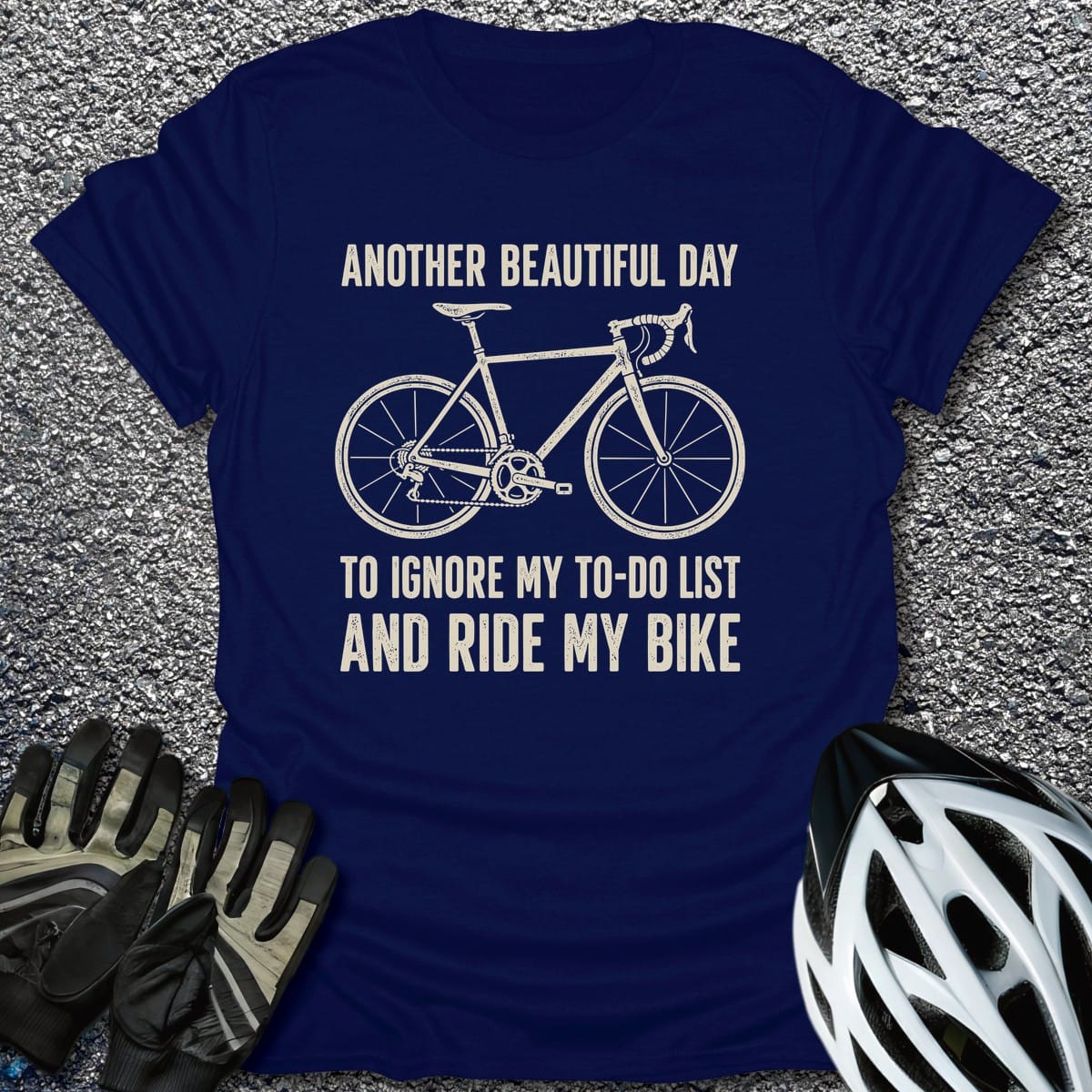 Ignore The List T-Shirt in Navy / S from CycleTees
