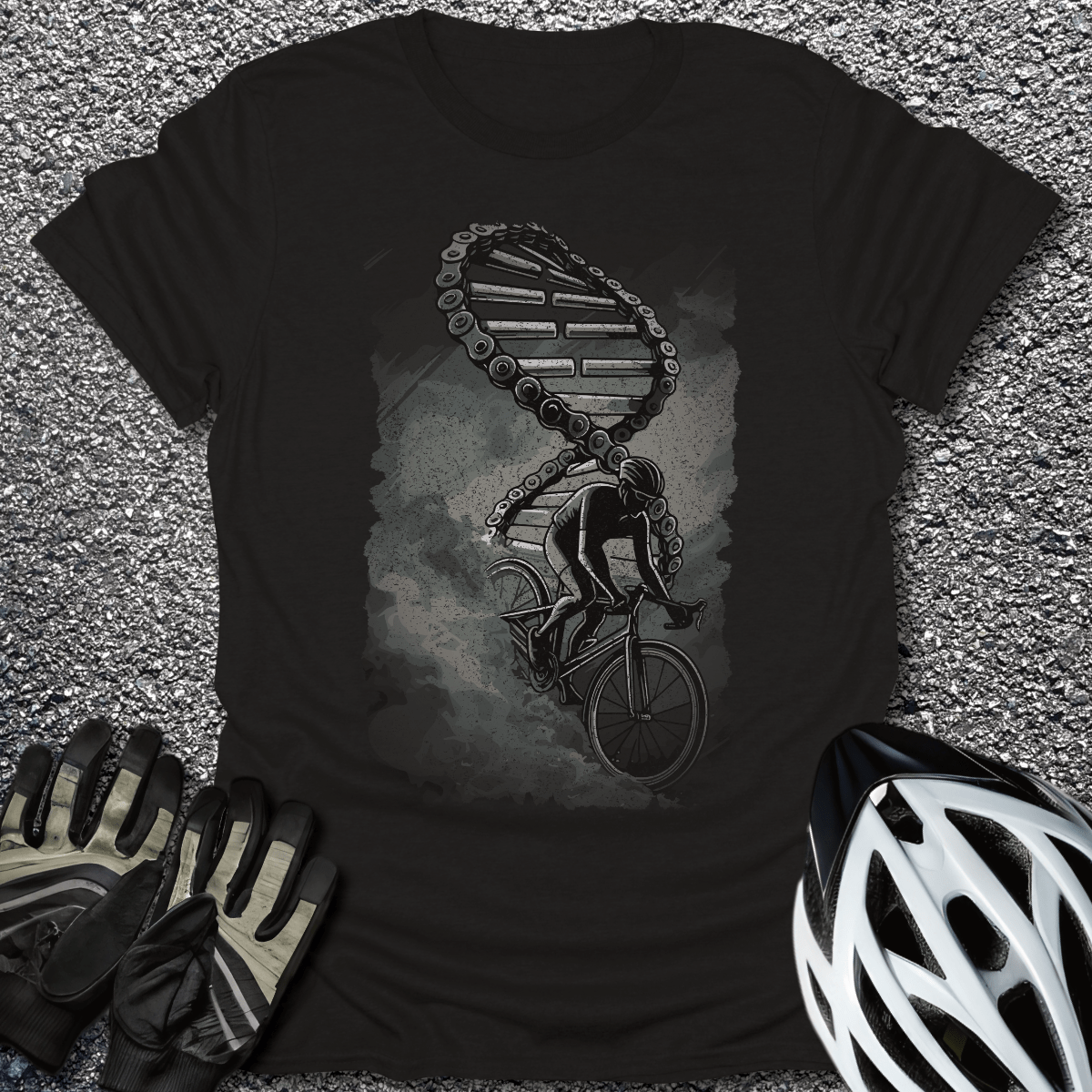 In My DNA T-Shirt in Black / S from CycleTees