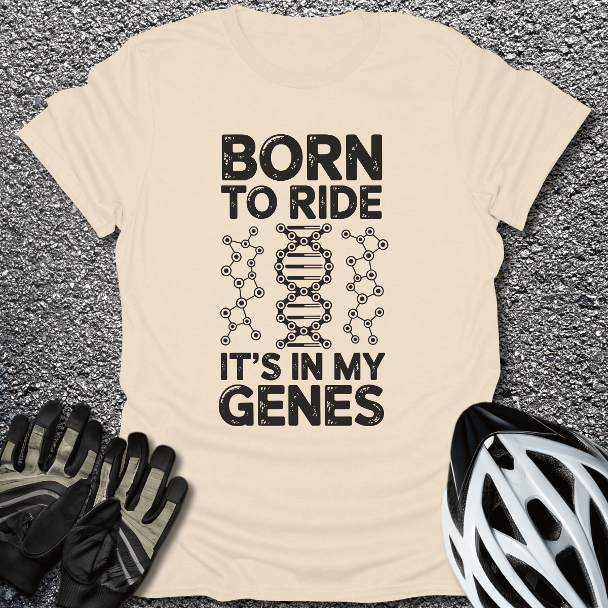 In My Genes T-Shirt in Natural / S from CycleTees