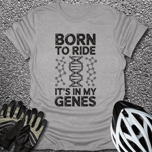 In My Genes T-Shirt in Sport Grey / S from CycleTees