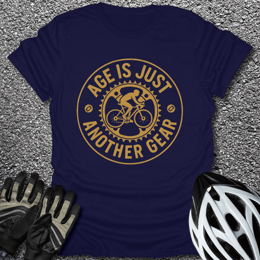 Just Another Gear T-Shirt in Navy / S from CycleTees
