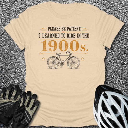 Learned In 1900s T-Shirt in Sand / S from CycleTees