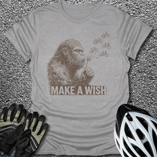 Make a Wish T-Shirt in Sport Grey / S from CycleTees