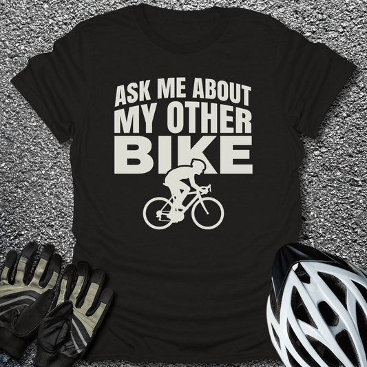 My Other Bike T-Shirt in Black / S from CycleTees