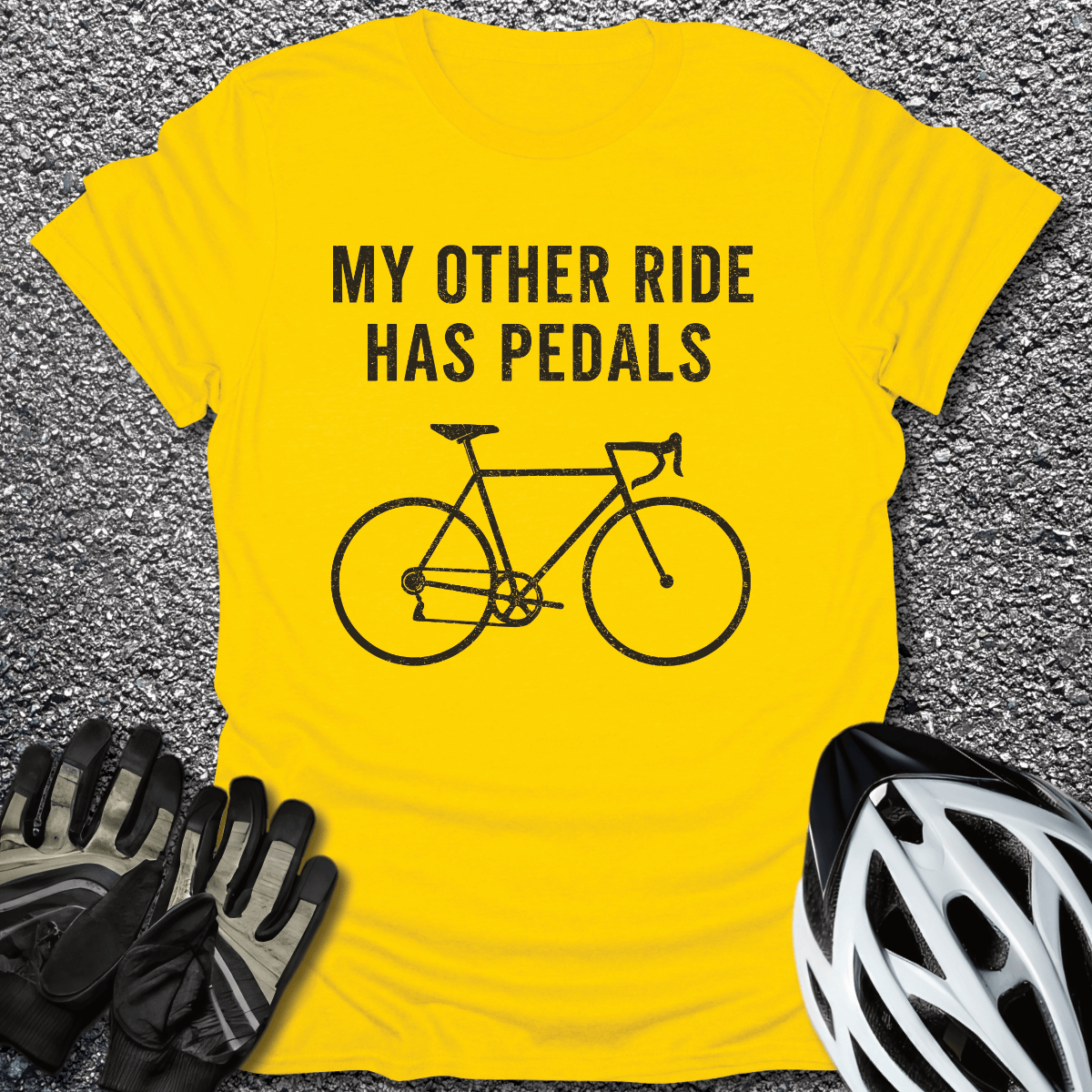 My Other Ride T-Shirt in Daisy / S from CycleTees