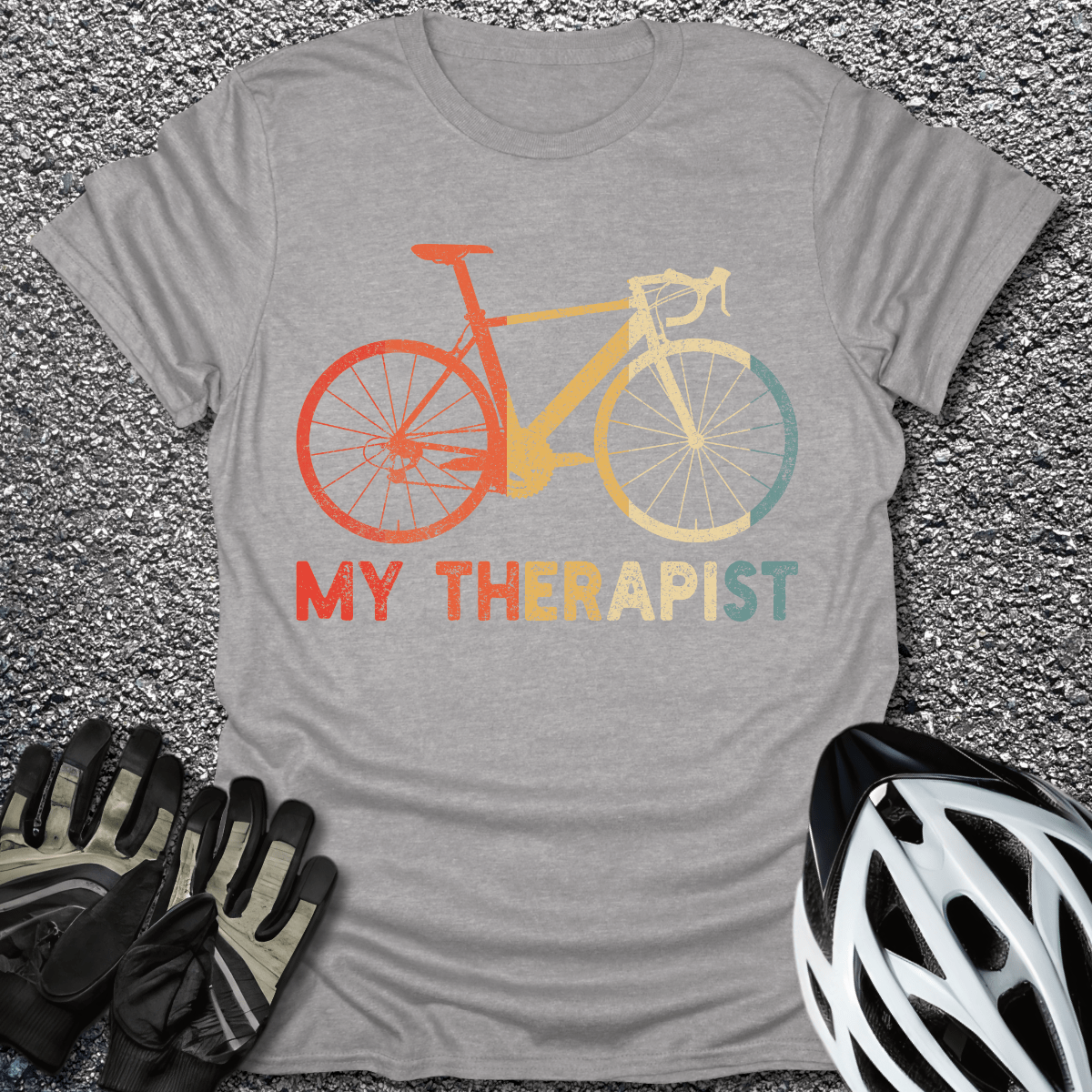 My Therapist T-Shirt in Sport Grey / S from CycleTees