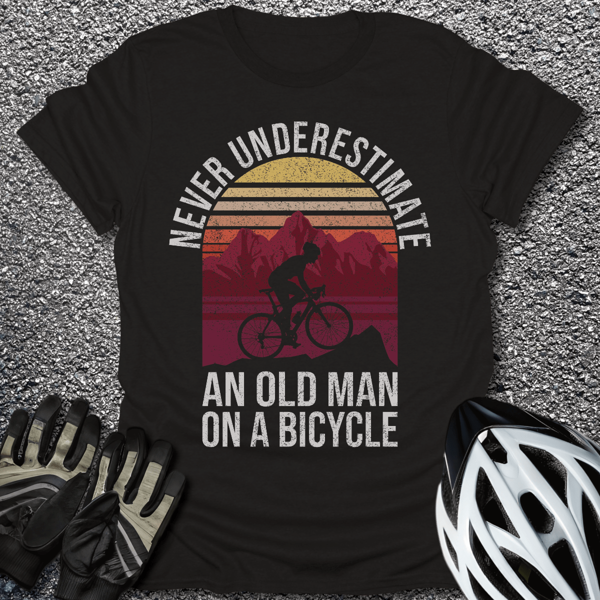 Never Underestimate T-Shirt in Black / S from CycleTees