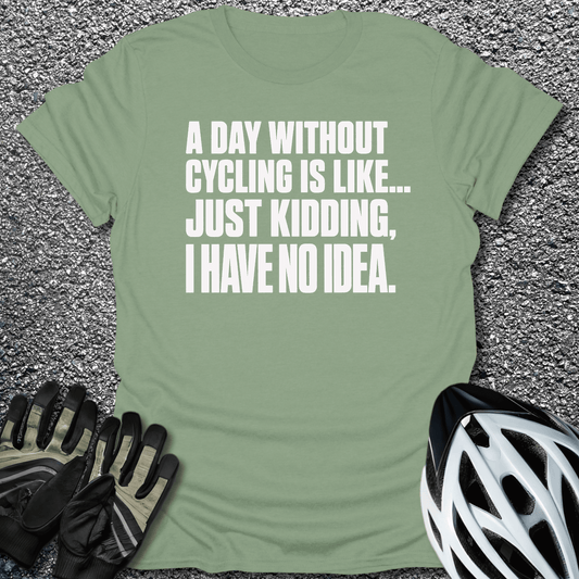 No Idea T-Shirt in Sage / S from CycleTees