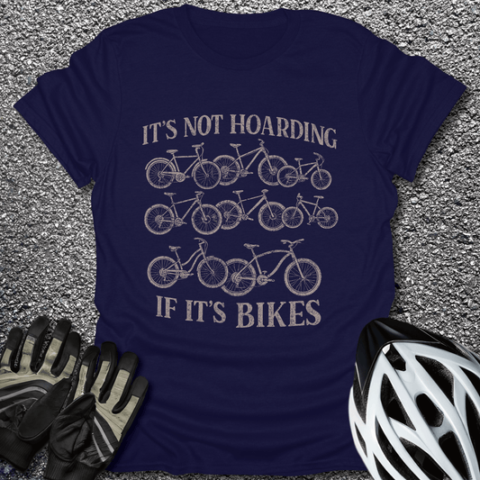 Not Hoarding T-Shirt in Navy / S from CycleTees