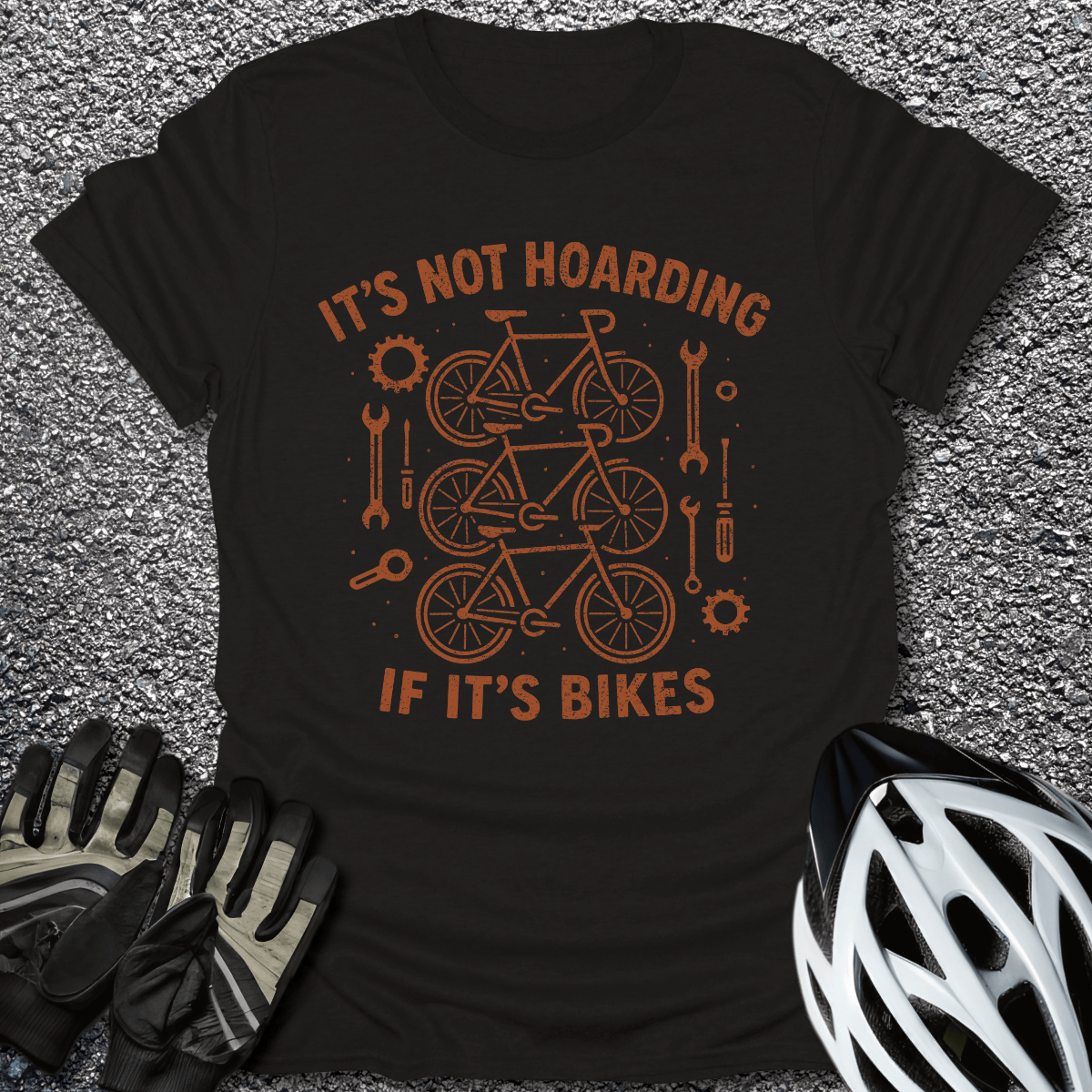 Not if it's Bikes T-Shirt in Black / S from CycleTees