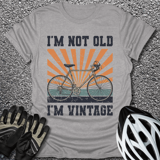 Not Old Vintage T-Shirt in Sport Grey / S from CycleTees