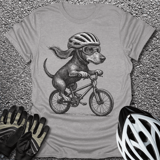 Paws on Pedals T-Shirt in Sport Grey / S from CycleTees