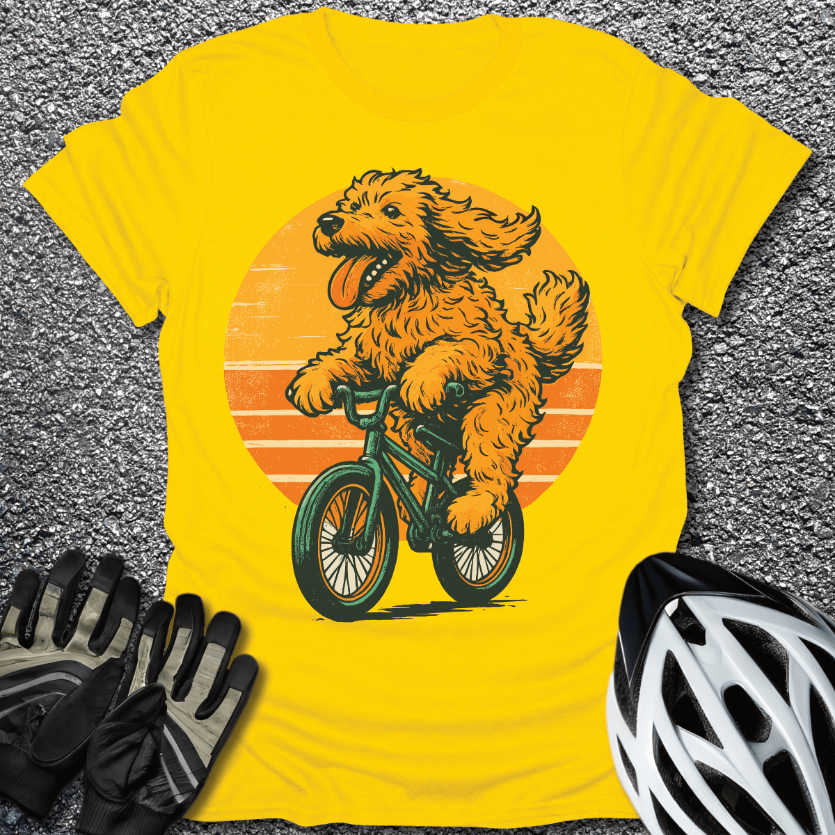 Pawsitive Vibes T-Shirt in Daisy / S from CycleTees